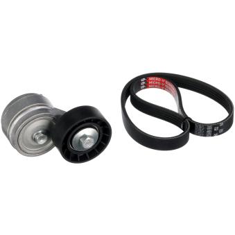 Jeu de courroies trapézoïdales à nervures GATES