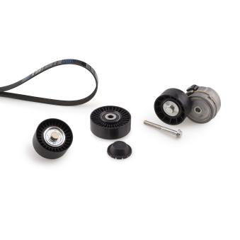 Jeu de courroies trapézoïdales à nervures GATES