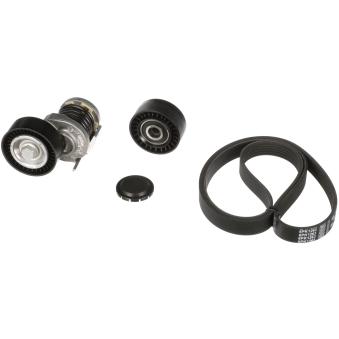 Jeu de courroies trapézoïdales à nervures GATES