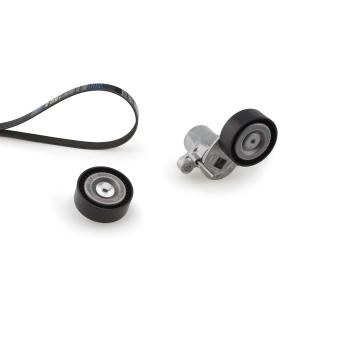 Jeu de courroies trapézoïdales à nervures GATES