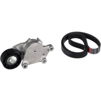 Jeu de courroies trapézoïdales à nervures GATES