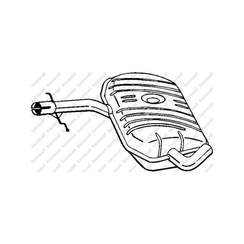 Silencieux central BOSAL 233-337