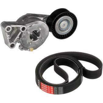 Jeu de courroies trapézoïdales à nervures GATES K026PK1123