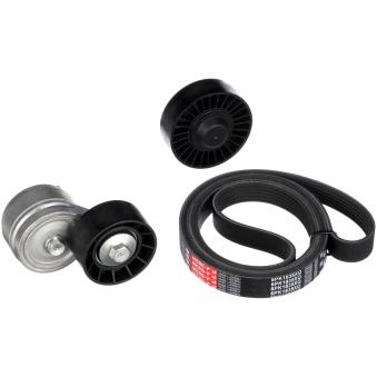 Jeu de courroies trapézoïdales à nervures GATES