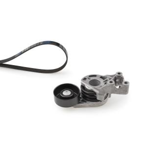 Jeu de courroies trapézoïdales à nervures GATES