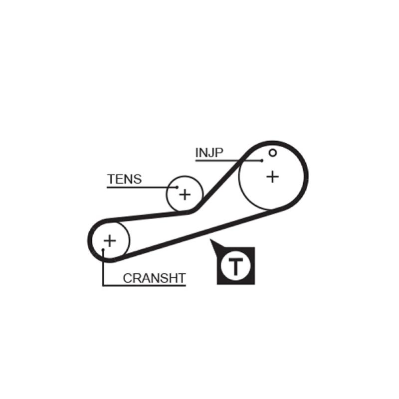 Kit de distribution GATES K035451XS - Visuel 2