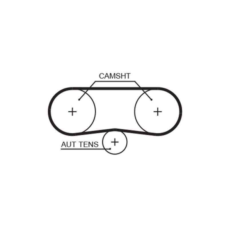 Kit de distribution GATES K045565XS - Visuel 3