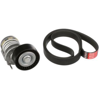 Jeu de courroies trapézoïdales à nervures GATES