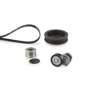 Jeu de courroies trapézoïdales à nervures GATES