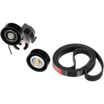 Jeu de courroies trapézoïdales à nervures GATES