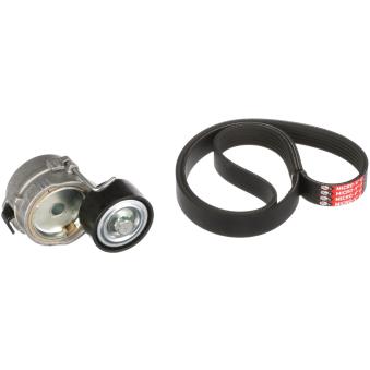 Jeu de courroies trapézoïdales à nervures GATES