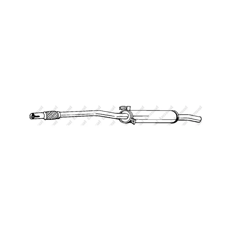 Silencieux central BOSAL 233-397