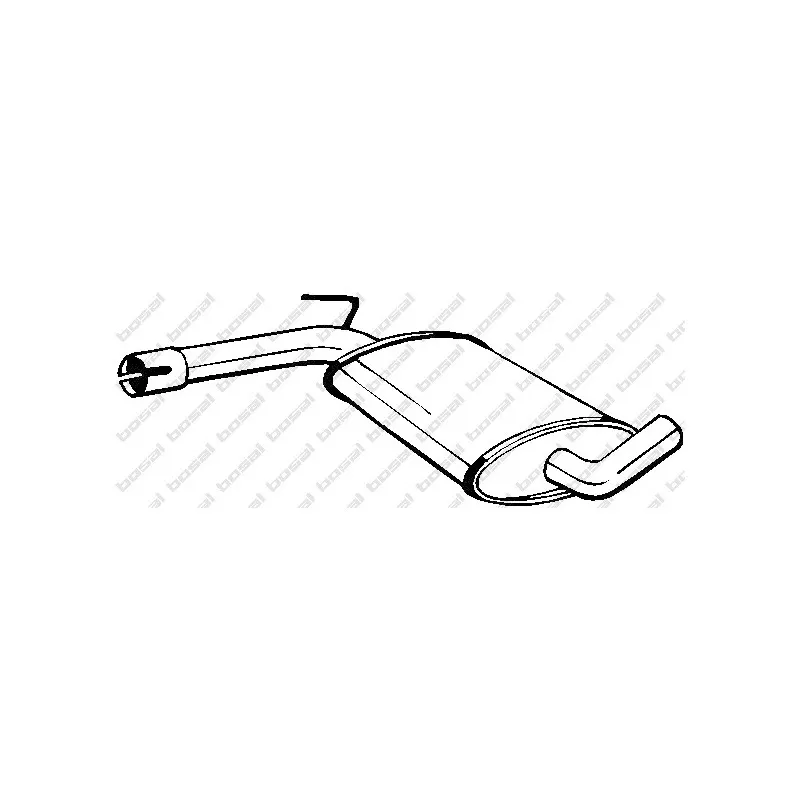 Silencieux central BOSAL 233-481