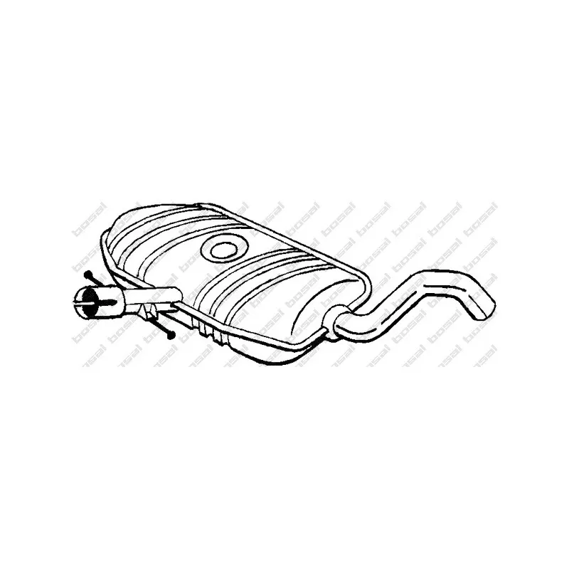 Silencieux central BOSAL 233-483