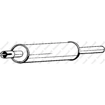 Silencieux avant BOSAL 233-485