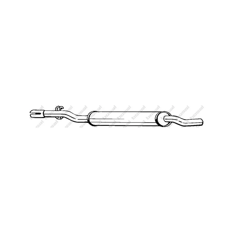 Silencieux central BOSAL 233-507
