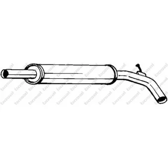Silencieux central BOSAL
