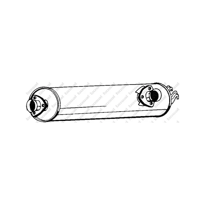 Silencieux central BOSAL 233-555