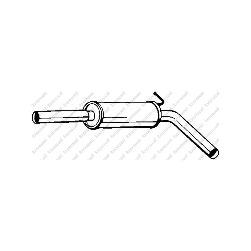 Silencieux central BOSAL 233-633