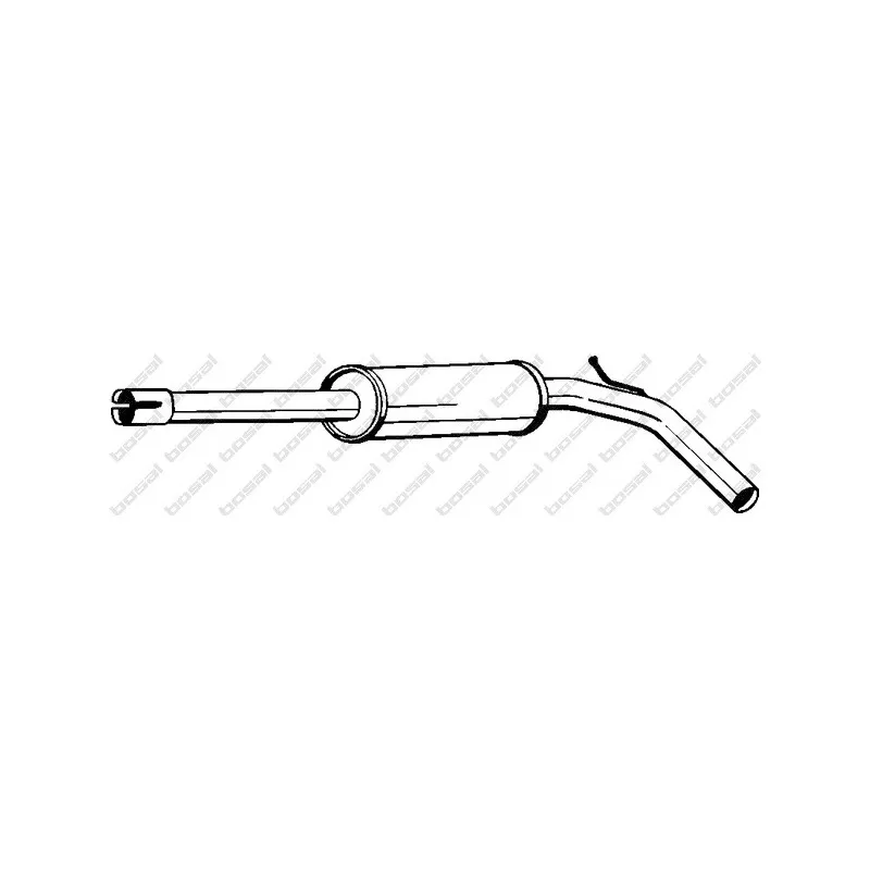 Silencieux central BOSAL 233-637