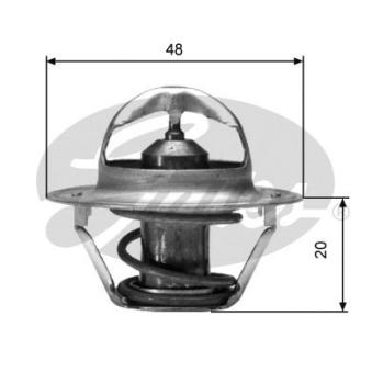 Thermostat d'eau GATES TH00388G1