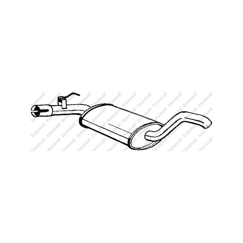 Silencieux central BOSAL 233-769