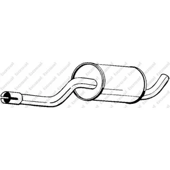 Silencieux central BOSAL