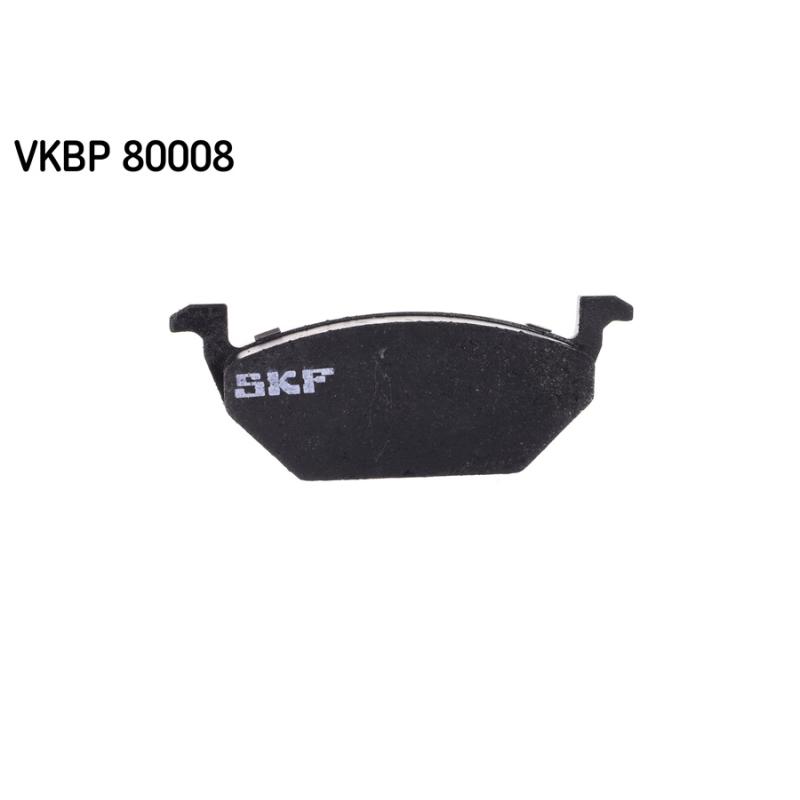 Jeu de 4 plaquettes de frein avant SKF VKBP 80008 - Visuel 2