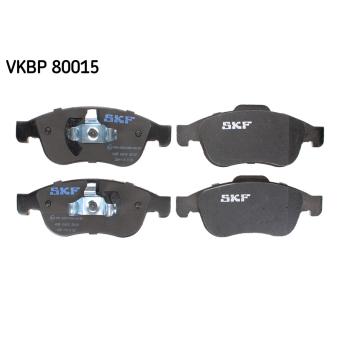 Jeu de 4 plaquettes de frein avant SKF