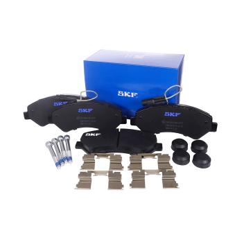 Jeu de 4 plaquettes de frein avant SKF