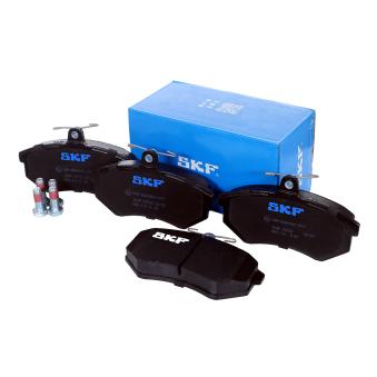 Jeu de 4 plaquettes de frein avant SKF