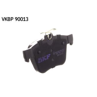 Jeu de 4 plaquettes de frein arrière SKF