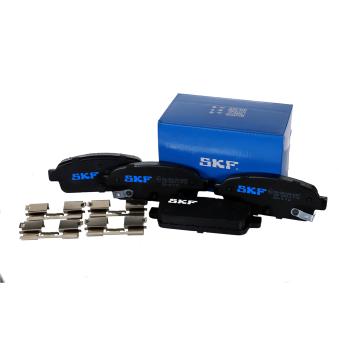 Jeu de 4 plaquettes de frein arrière SKF