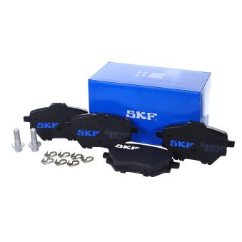 Jeu de 4 plaquettes de frein arrière SKF