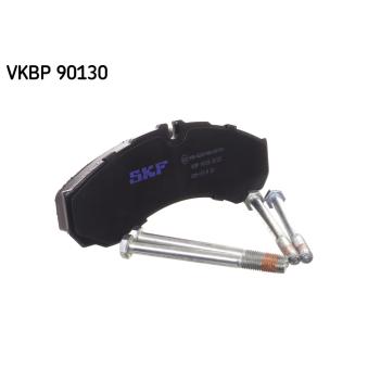 Jeu de 4 plaquettes de frein avant SKF