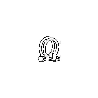 Pièce de serrage, échappement BOSAL 250-362