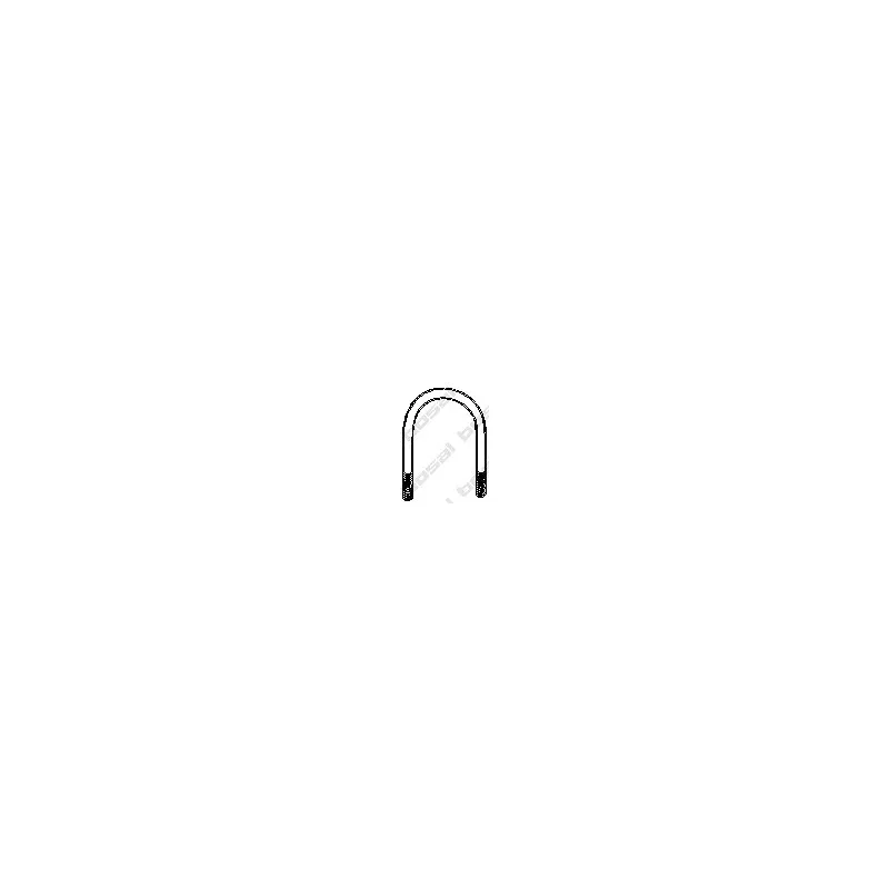Pièce de serrage, échappement BOSAL 250-760