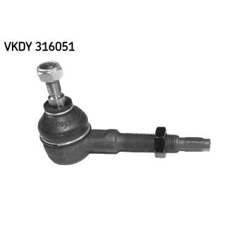 Rotule de barre de connexion SKF VKDY 316051