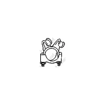 Pièce de serrage, échappement BOSAL 251-056
