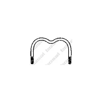 Cache batterie BOSAL 251-087