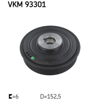 Poulie, vilebrequin SKF