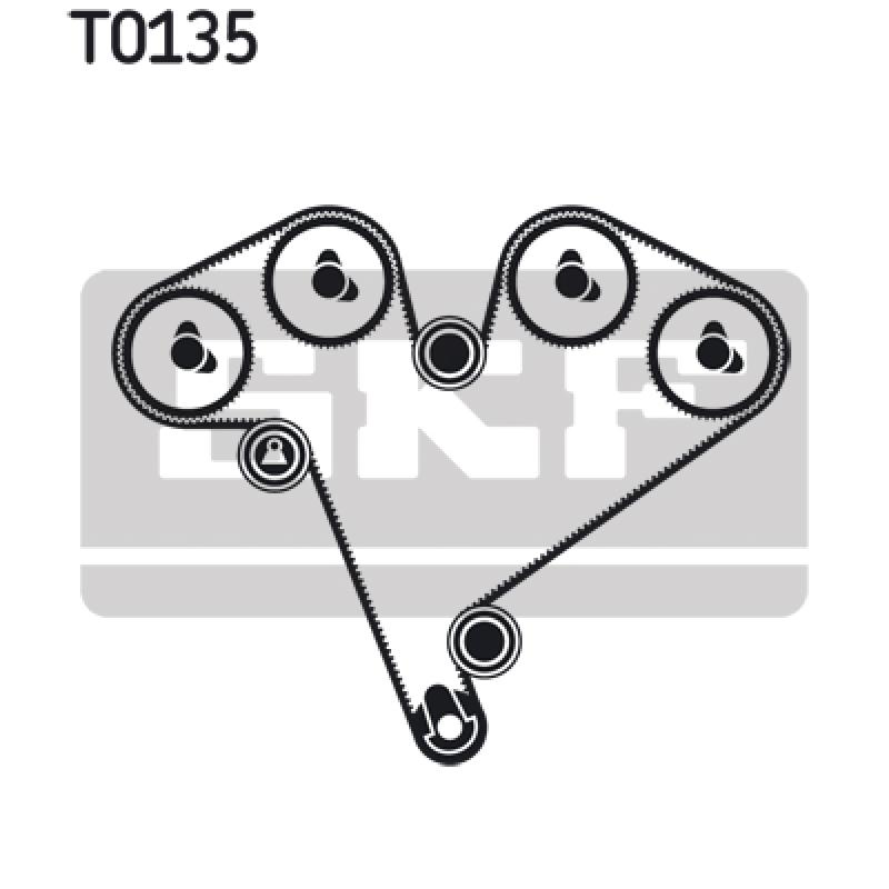 Kit de distribution SKF VKMA 05502 - Visuel 1