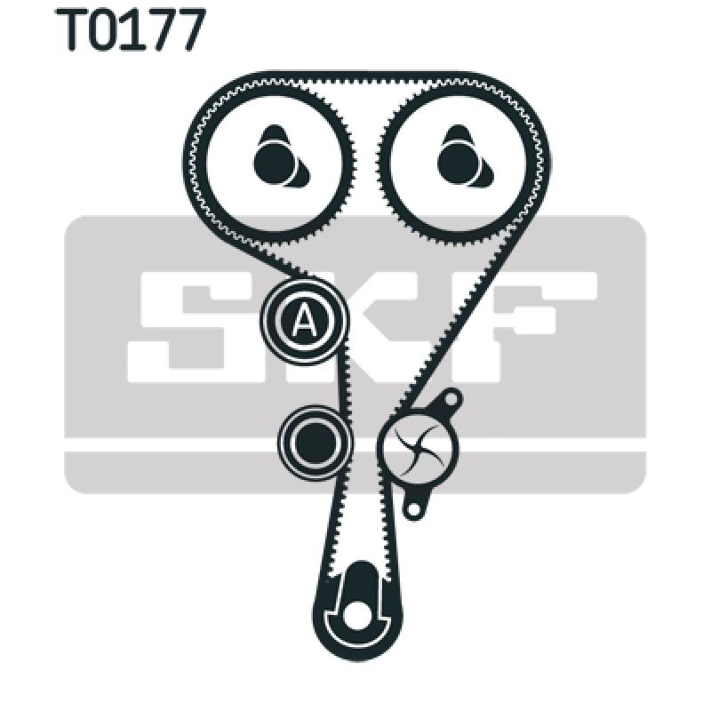 Kit de distribution SKF VKMA 06104 - Visuel 1