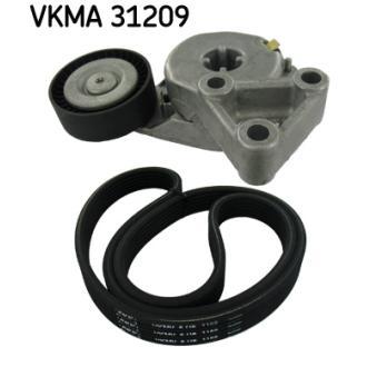 Jeu de courroies trapézoïdales à nervures SKF