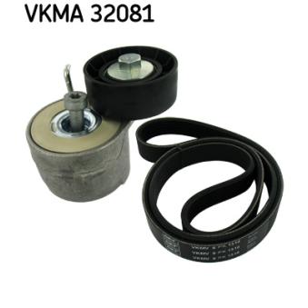 Jeu de courroies trapézoïdales à nervures SKF VKMA 32081