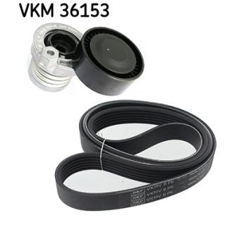 Jeu de courroies trapézoïdales à nervures SKF