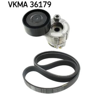 Jeu de courroies trapézoïdales à nervures SKF