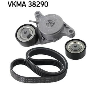 Jeu de courroies trapézoïdales à nervures SKF