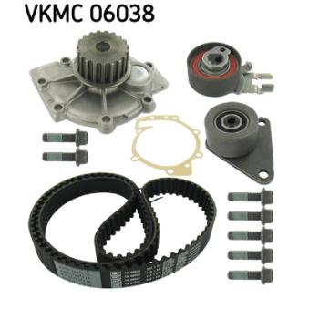Pompe à eau + kit de courroie de distribution SKF VKMC 06038