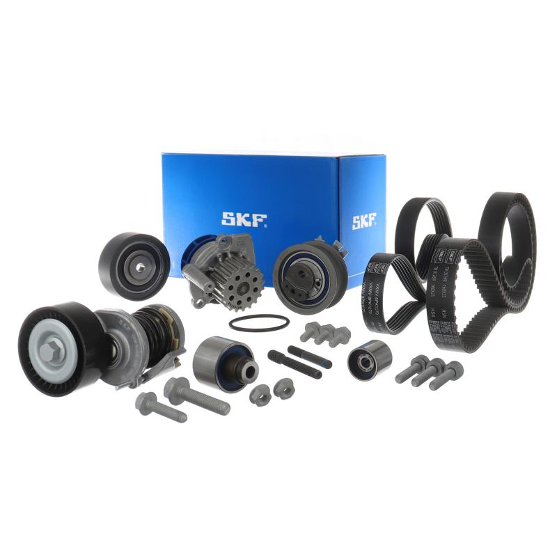 Pompe à eau + kit de courroie crantée SKF VKMC 11000 - Visuel 1